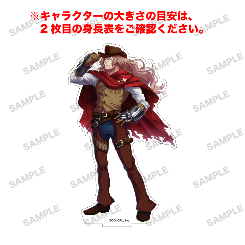 白猫プロジェクト NEW WORLD'S 「デューイ」オーロラアクリルフィギュア