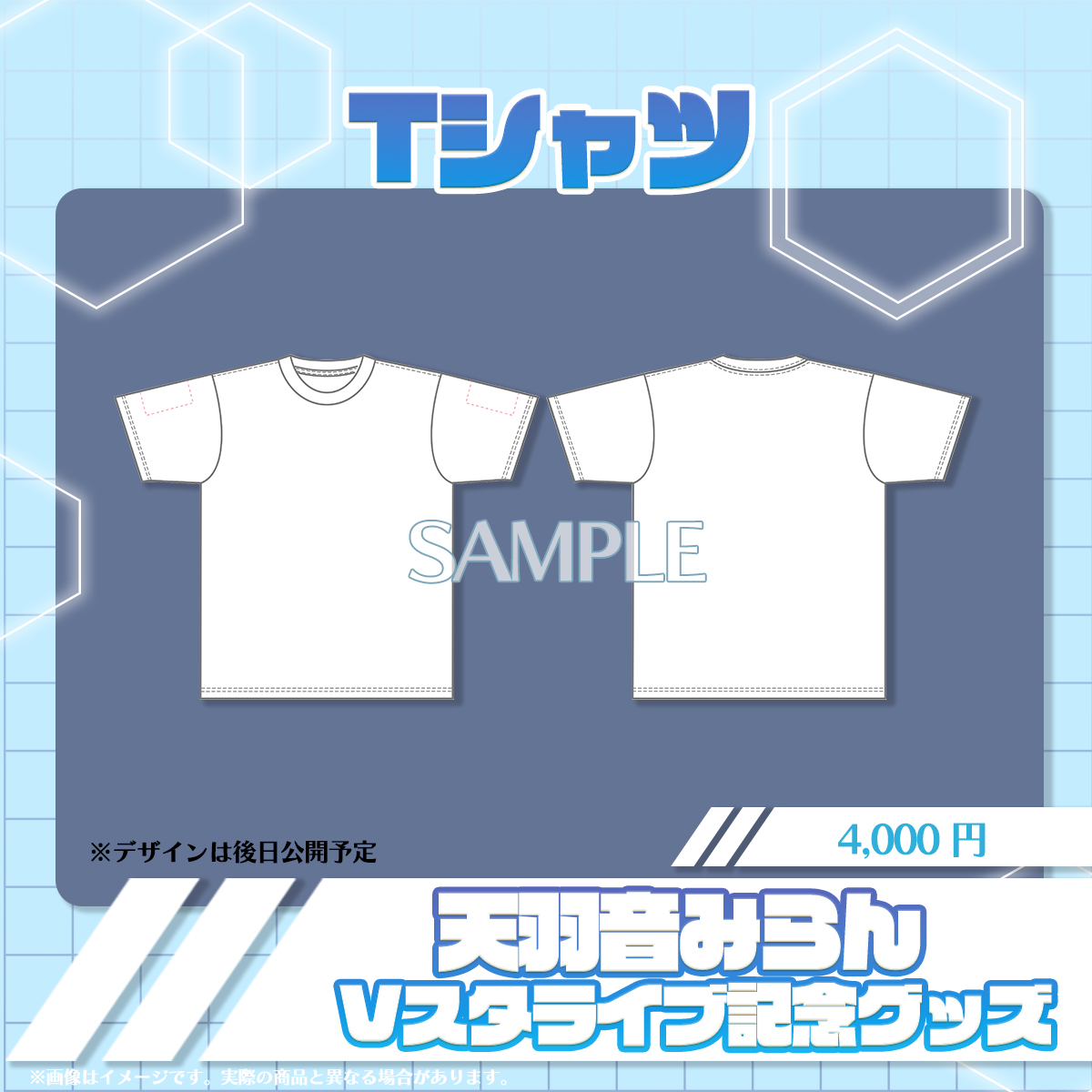 【受注生産】天羽音みらん Vスタライブ記念グッズ - グッズセット -（クリアカード風しおり特典付き）